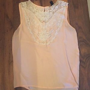 Peach blouse